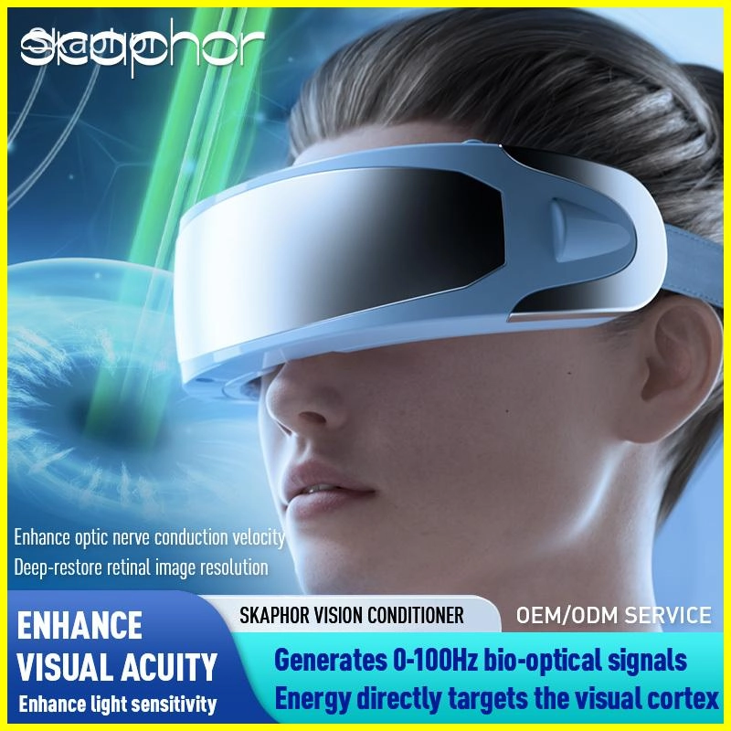 Skaphor Vision Revival Device - Eye Mask Wearing Chart - Skaphor