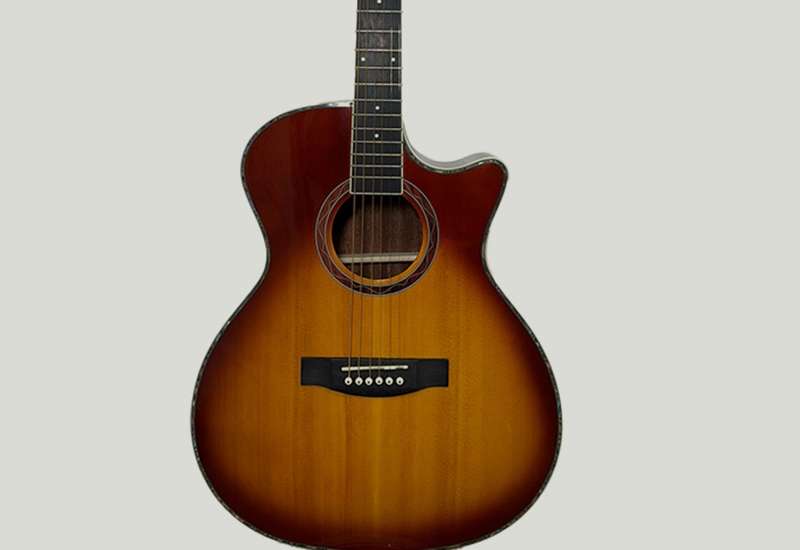 acoustic folk guitar