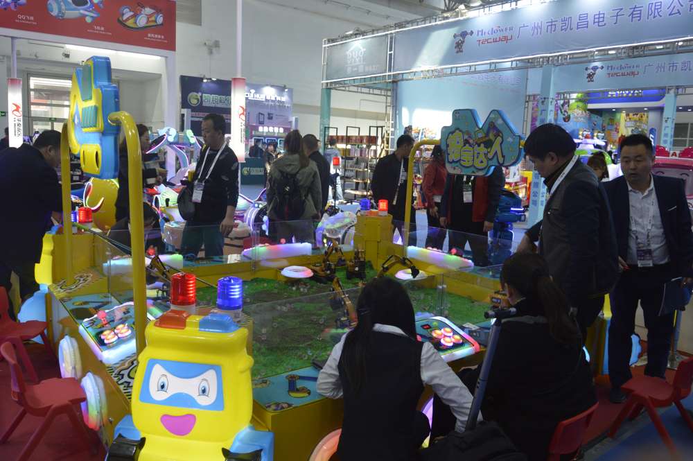 2019 Beijing Amusement Expo Integrated Excavator Sand Pool