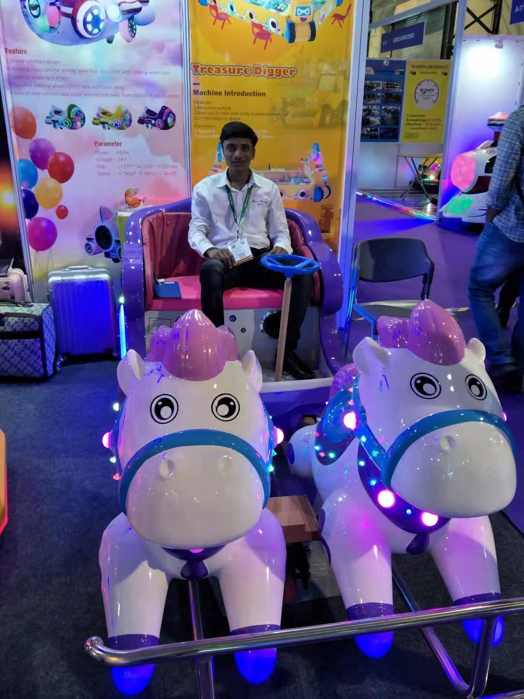 2019 india expo Little horse carriage 2019 india expo Little horse carriage