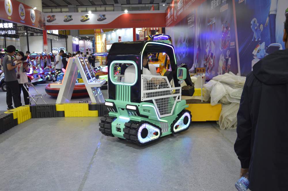 2023 Guangzhou Pazhou Expo Amusement Mini Simulation Excavator