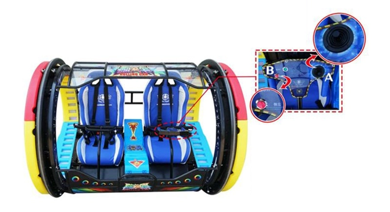 360 Rotating Joystick Operation - H.Q.Amusement