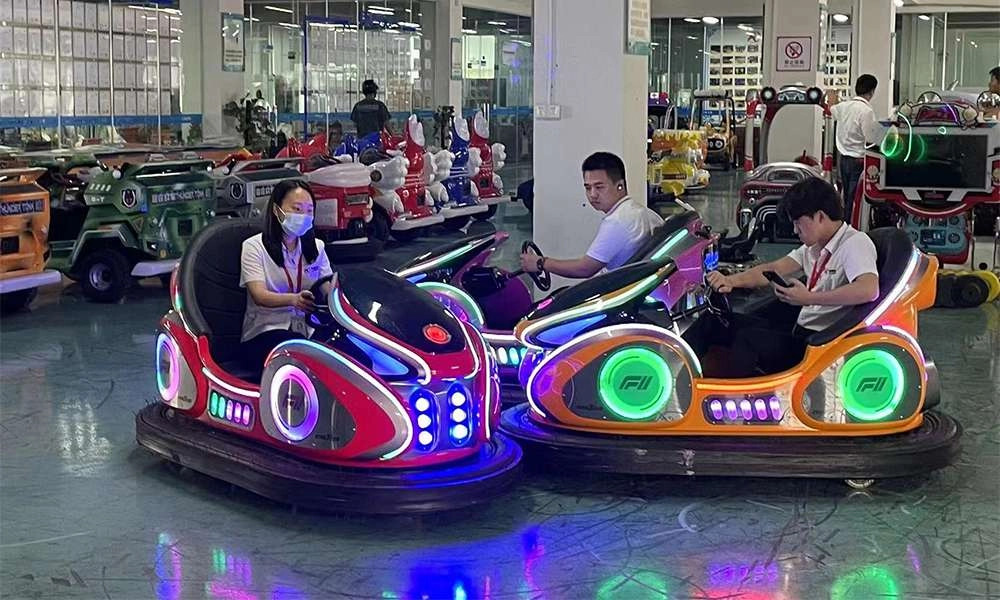 Shadow Speed Bumper Cars-Action-Packed Collision - H.Q.Amusement