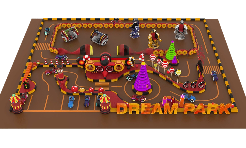 300㎡ Dream Park site design (3) - H.Q.Amusement