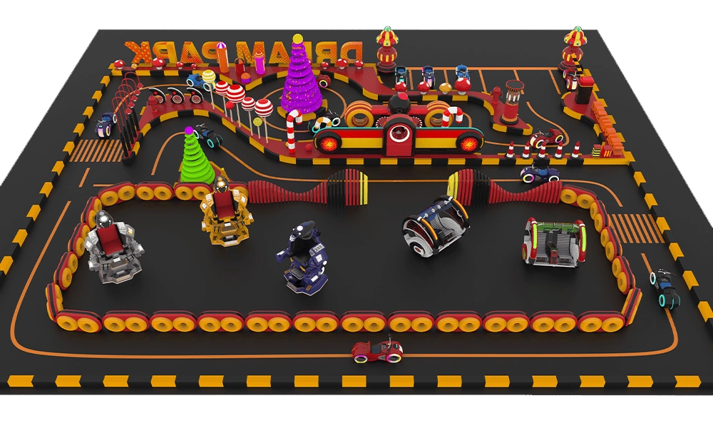 300㎡ Dream Park site design (2) - H.Q.Amusement