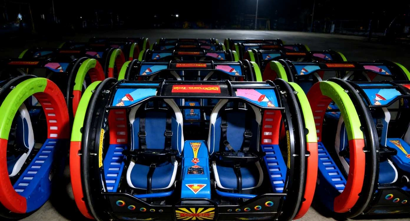 A batch of 360 rolling cars - H.Q.Amusement