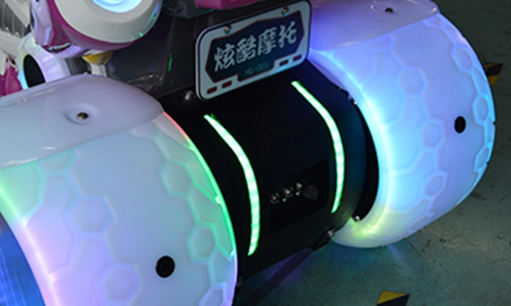 Amusement Dazzling Motorcycle Light-Transmitting Material - H.Q.Amusement