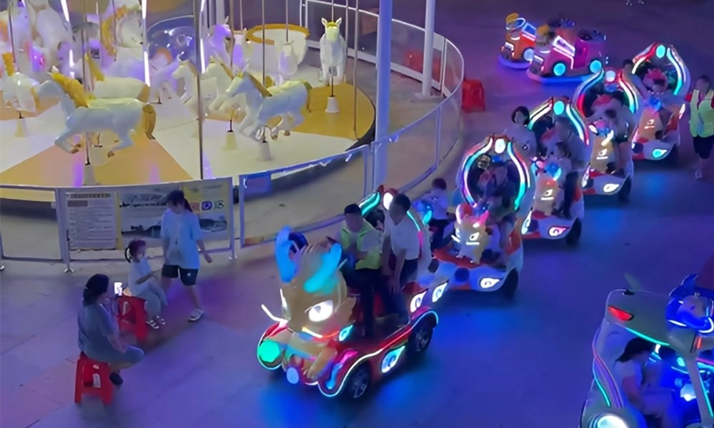 amusement  park dragon trackless train business - H.Q.Amusement