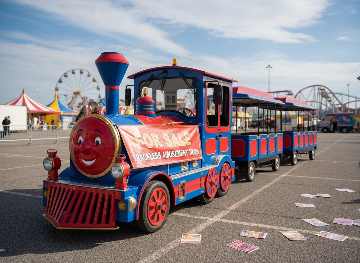 amusement park train for sale trackless - H.Q.Amusement