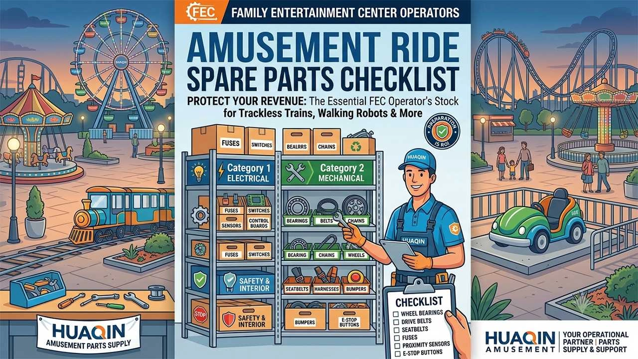 amusement-ride-spare-parts-checklist-fec-operator - H.Q.Amusement
