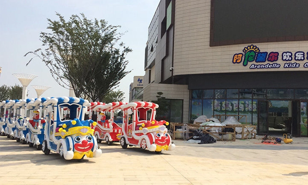 Arendelle Kids City with Clown Trackless Train - H.Q.Amusement