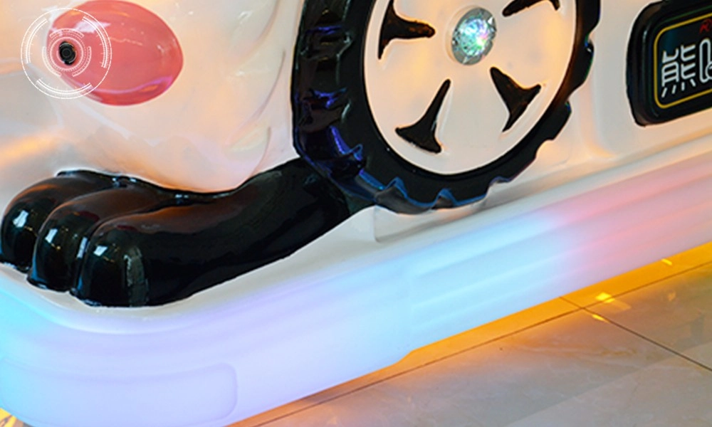 bing dwen dwen panda animal ride Radar and Rotomolded Collision-Resistant Body - H.Q.Amusement