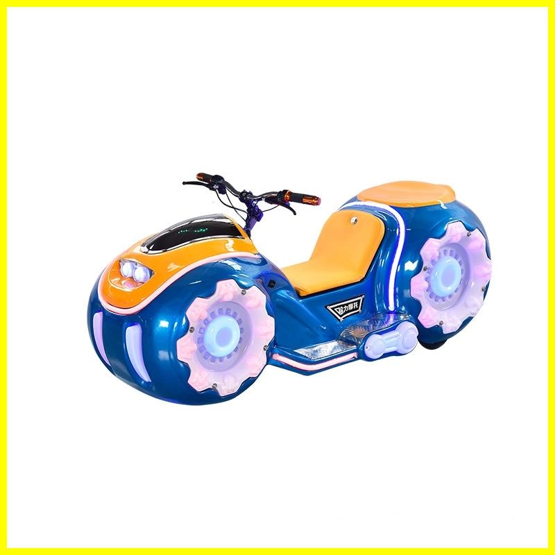 blue Harli Motorcycle for kids - H.Q.Amusement