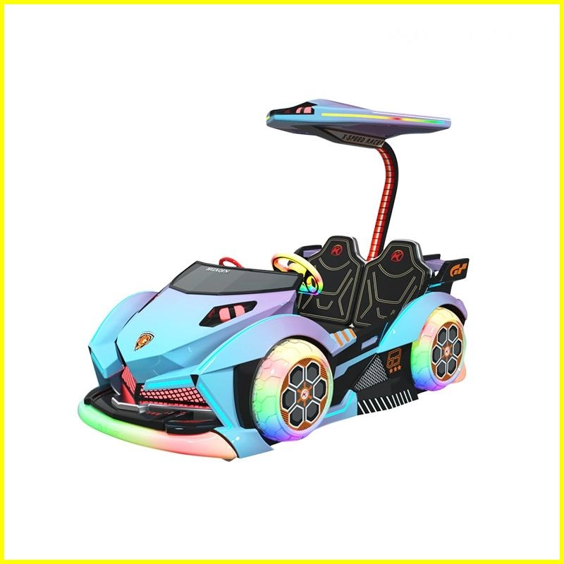 Blue-Purple Gradient X-Speed Racer - H.Q.Amusement