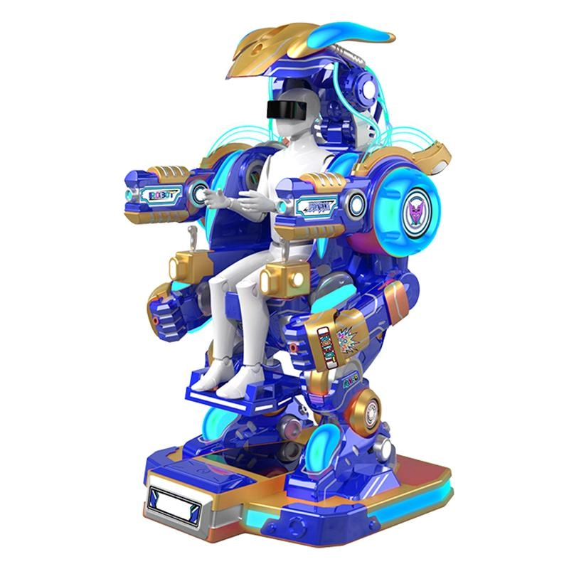 blue walking robot II - H.Q.Amusement