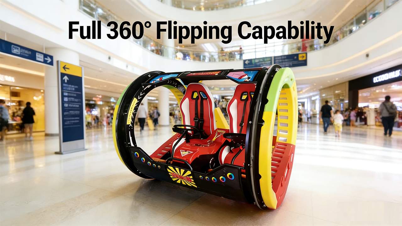rolling car Full 360&deg;Flipping Capability