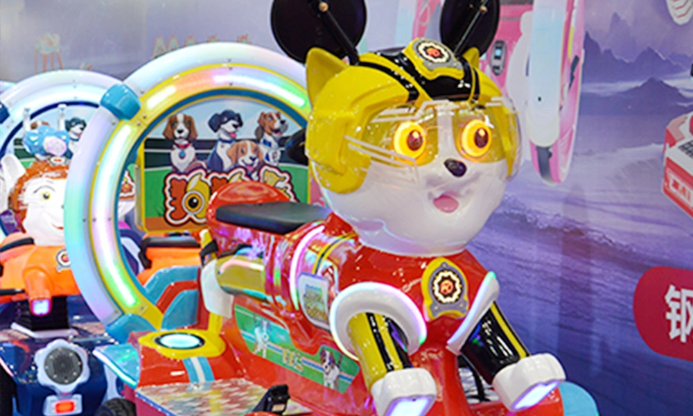 dog trackless train details (1) - H.Q.Amusement