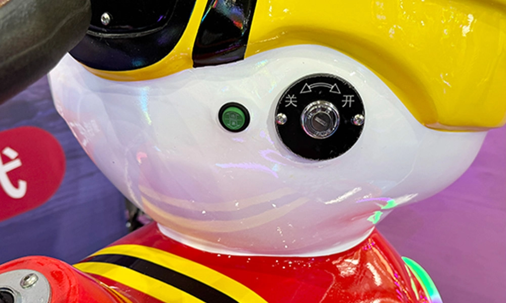 dog trackless train details (8) - H.Q.Amusement