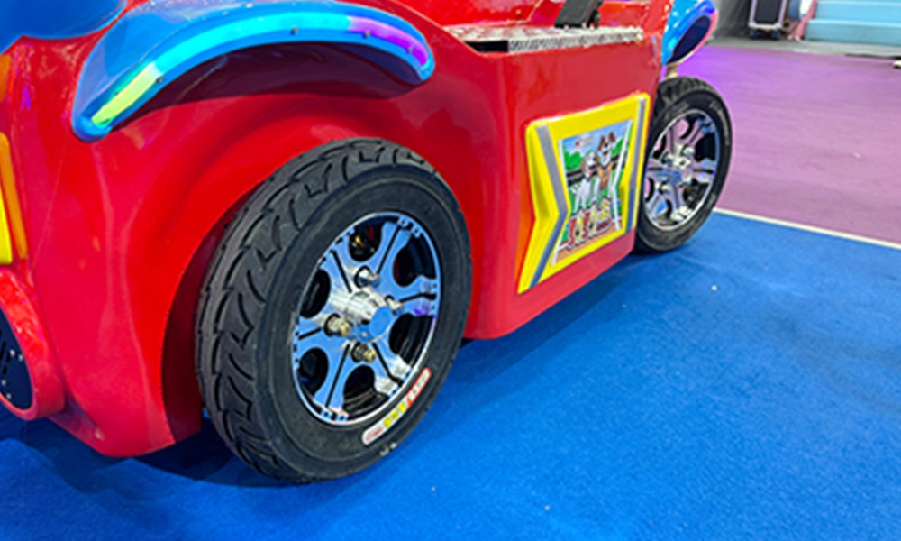dog trackless train details (9) - H.Q.Amusement