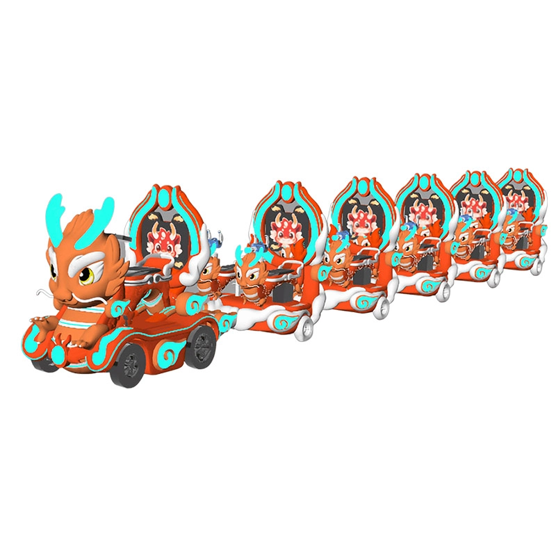 Dragon Running Trackless Train - H.Q.Amusement