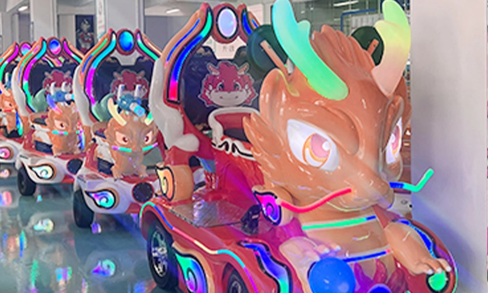 dragon trackless train details (1) - H.Q.Amusement