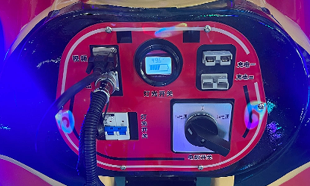 dragon trackless train details (10) - H.Q.Amusement