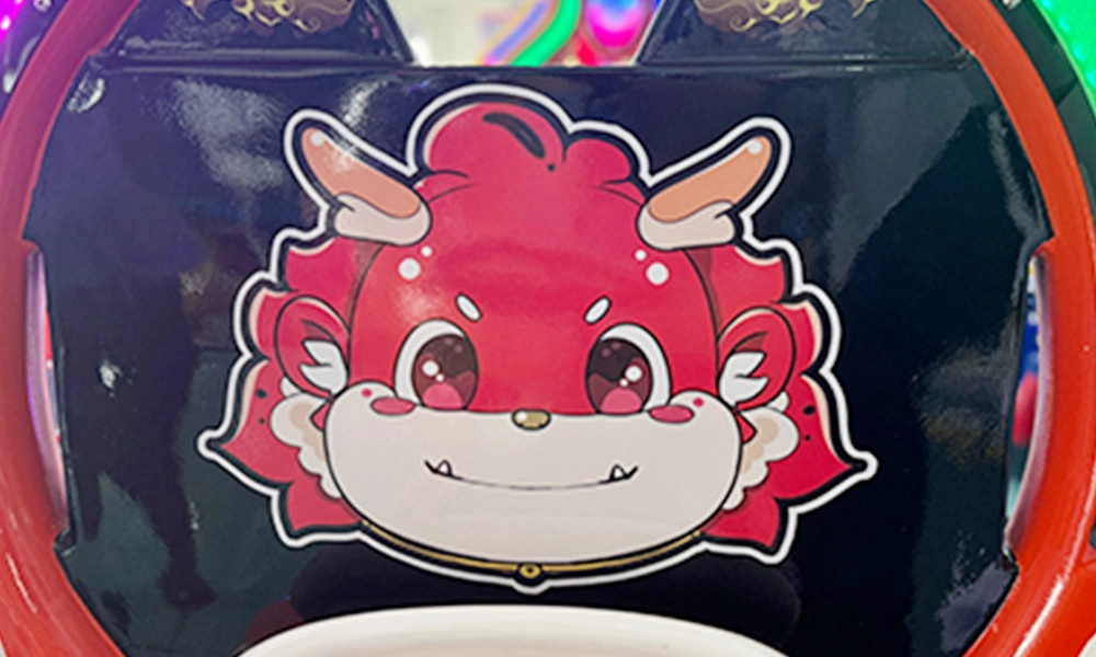 dragon trackless train details (2) - H.Q.Amusement