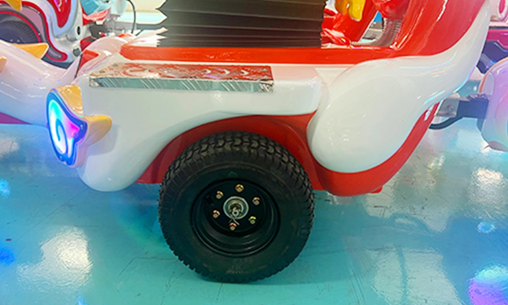 dragon trackless train details (9) - H.Q.Amusement