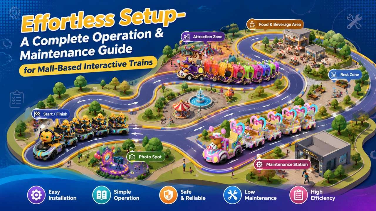 Effortless Setup-A Complete Operation & Maintenance Guide for Mall-Based Interactive Trains - H.Q.Amusement