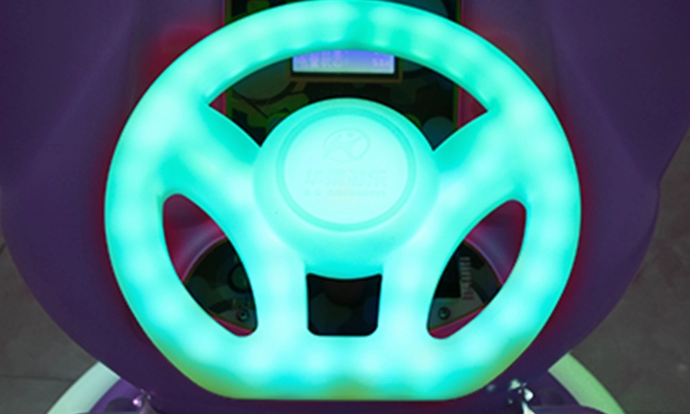 electric mickey minnie mouse kids car illuminated Steering Wheel - H.Q.Amusement