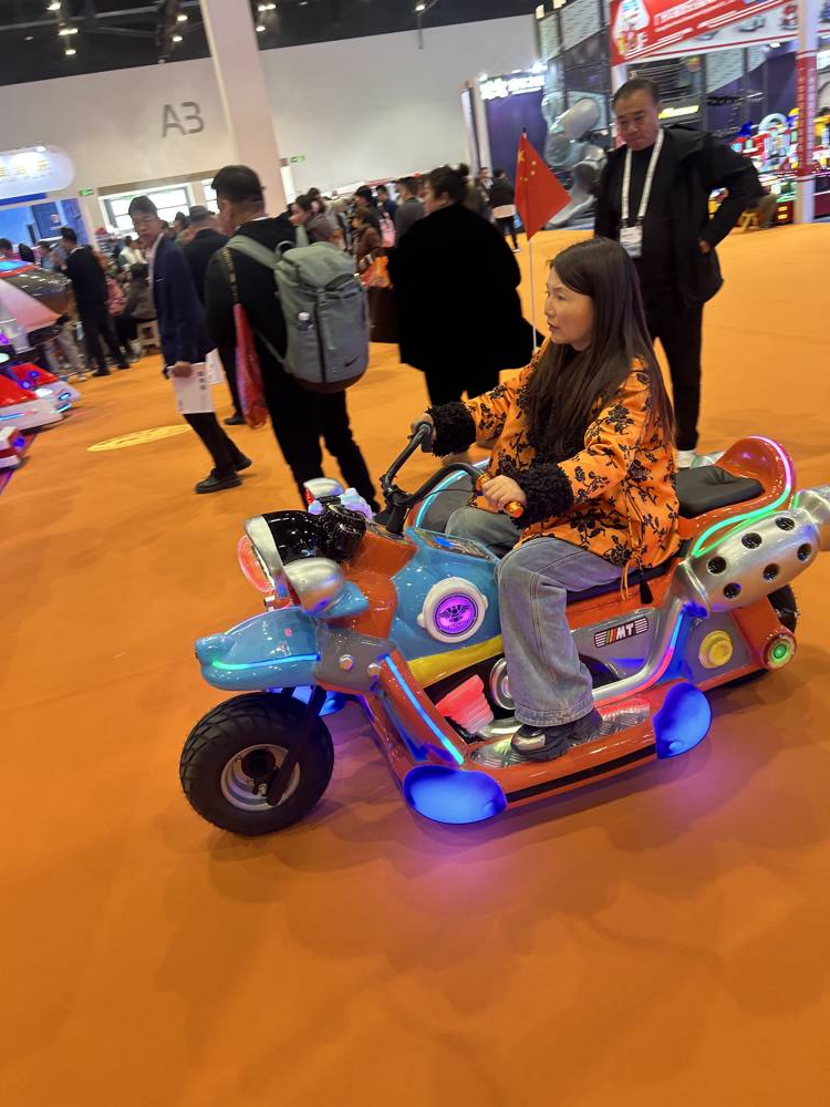 Exhibition  motorcycle ride