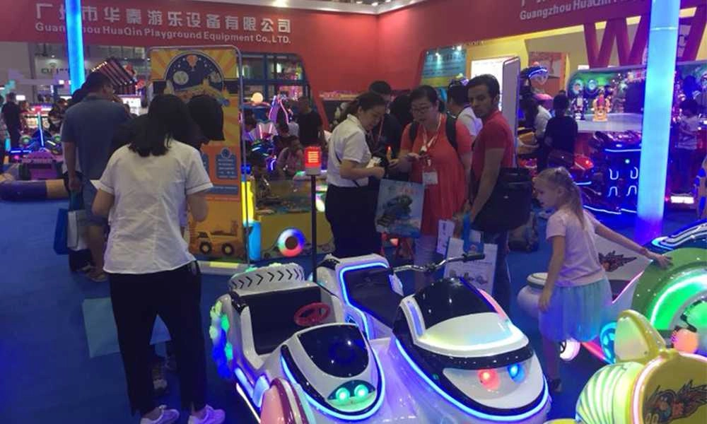 Exhibition parent-child electric Motorcycles - H.Q.Amusement