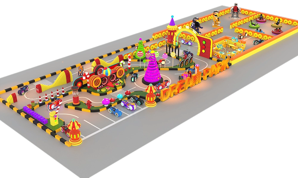 300㎡ Dream Park site design (1) - H.Q.Amusement