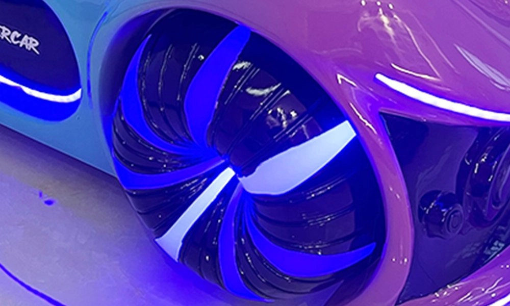 Future overrun vehicle wheel - H.Q.Amusement