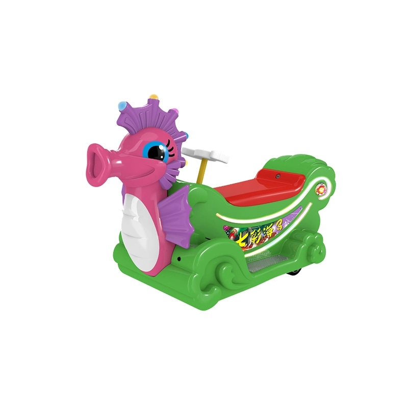 green sea horse animal ride - H.Q.Amusement