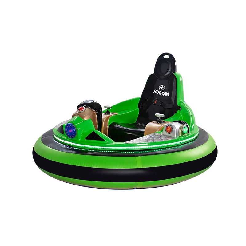 green spaceship bumper car for adults - H.Q.Amusement