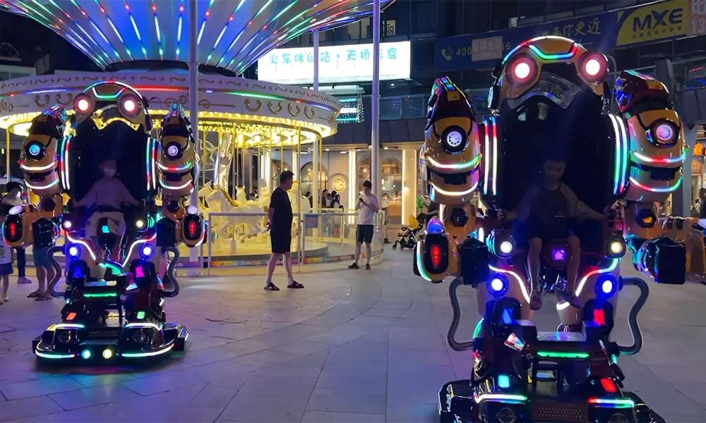 High-traffic amusement equipment in the square - walking robots - H.Q.Amusement