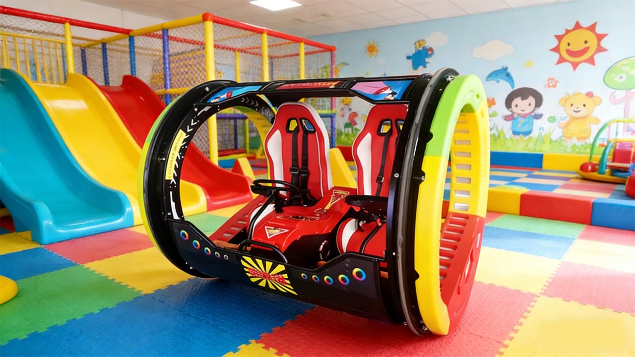 indoor rolling car  for kidspark