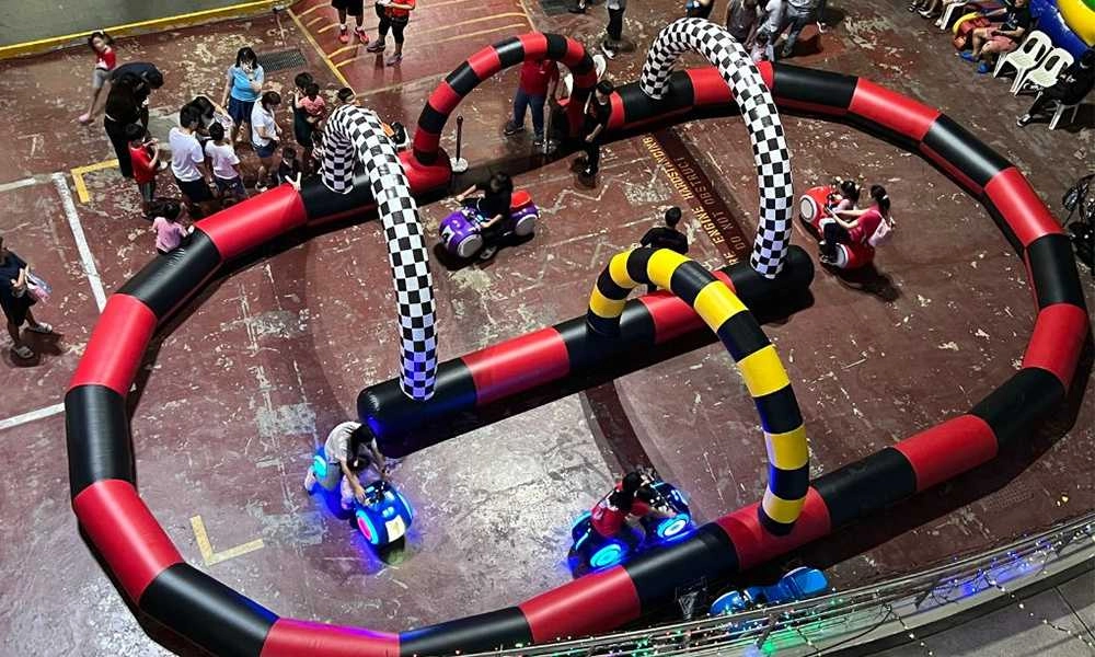 Inflatable Portable Site Prince Moto for Kids - H.Q.Amusement