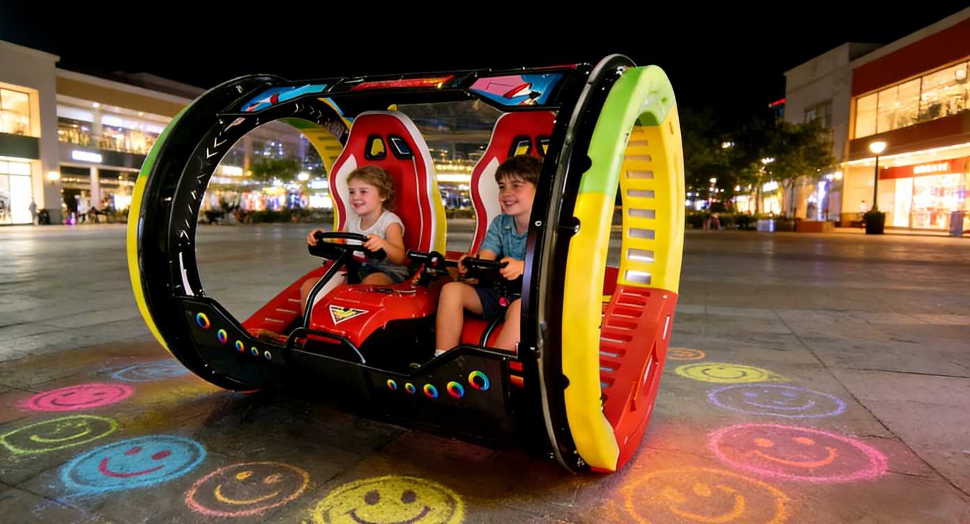 Kid outdoor 360 rolling car