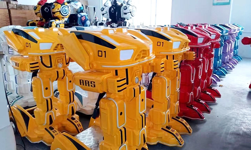 Kiddie Armored Robot Production Workshop - H.Q.Amusement
