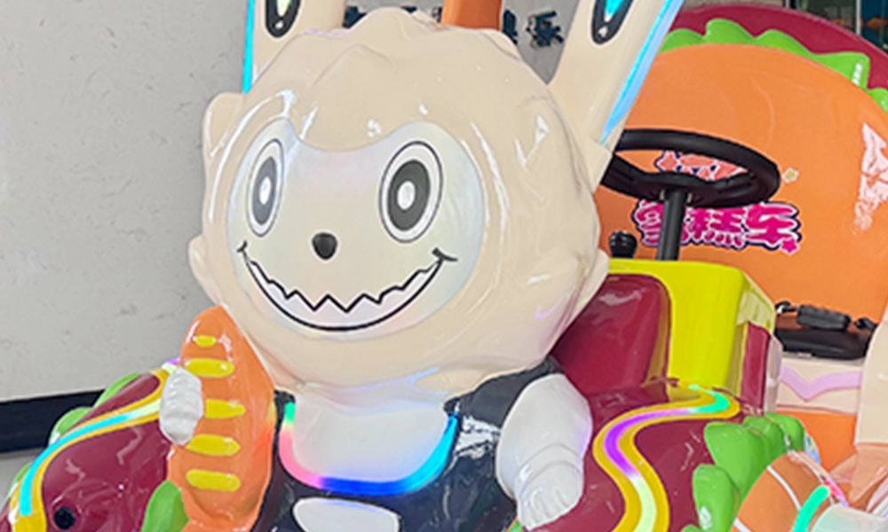 labu icecream  kids car fiberglass  material - H.Q.Amusement