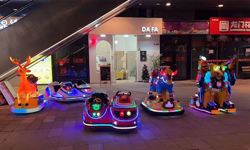 mechanical bull ride outdoor playground business - H.Q.Amusement