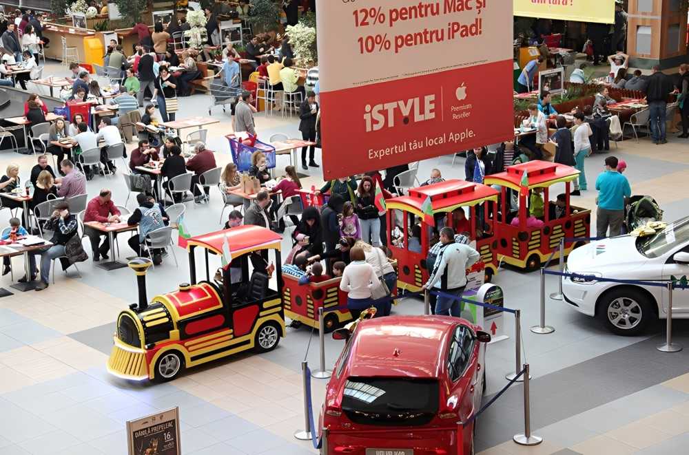 mini trackless train for mall