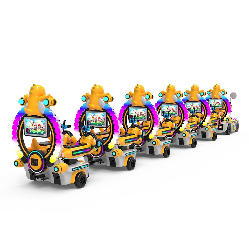 Nai Long Escort Little Train with game screen and bubbles (2)