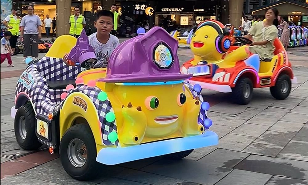 Animal Ride Nai Long Kai Kai boy daytime outdoor amusement plaza - H.Q.Amusement