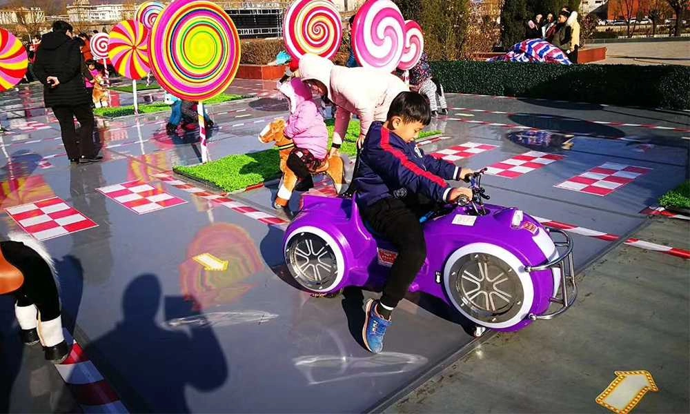 Outdoor Lollipop-Themed Track Prince Moto for Kids - H.Q.Amusement