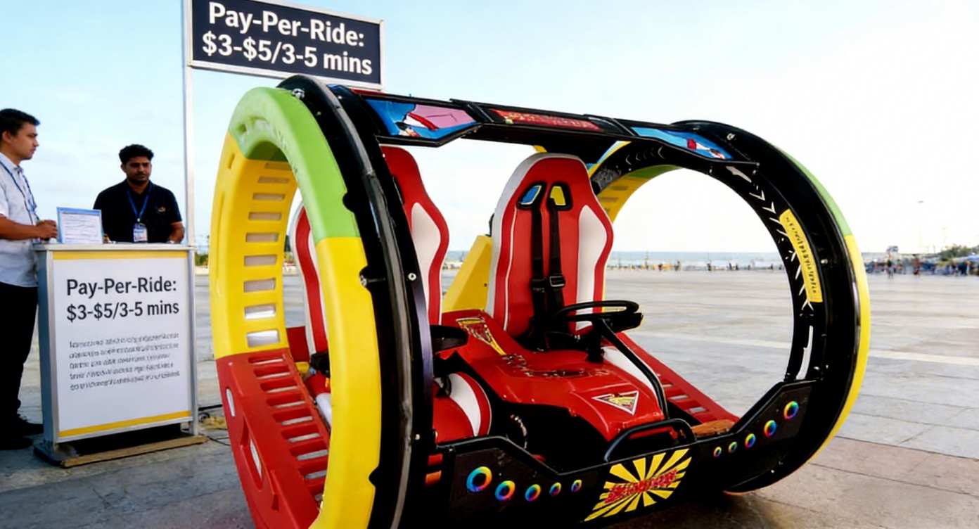 Outdoor square rolling car business pricing strategy