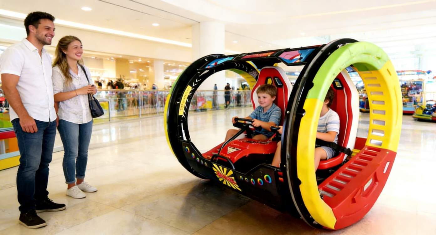 parent-child family is also a target audience for the rolling car business