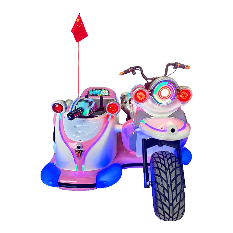 pink electric parent-kids motorbike 3rd generation - H.Q.Amusement